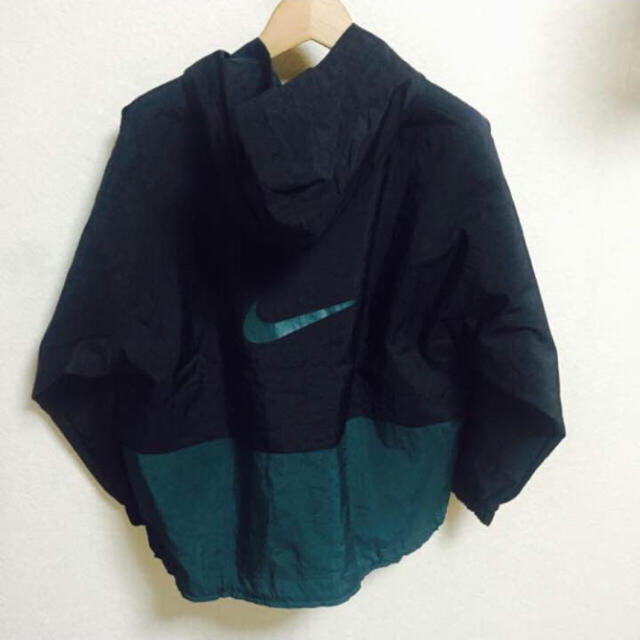 NIKE - ナイキ 90s アノラックパーカー ナイロン 黒/緑の通販 by aaaa