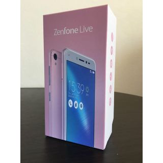 エイスース(ASUS)の◆SIMフリー◆ASUS ZenFone Live ローズピンク 新品未開封(スマートフォン本体)