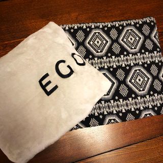 EGOIST 非売品 ノベルティー クッションカバー&ブランケット