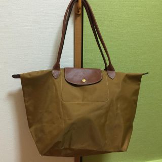 ロンシャン(LONGCHAMP)のロンシャン☆ル プリアージュ 折りたたみトート キャメル(トートバッグ)