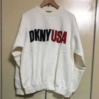 ダナキャランニューヨーク(DKNY)の【DKNY】ビッグロゴ プリント スウェット 新品(スウェット)