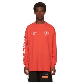 シュプリーム(Supreme)のHERON PRESTON ロングスリーブ Tシャツ(Tシャツ/カットソー(七分/長袖))