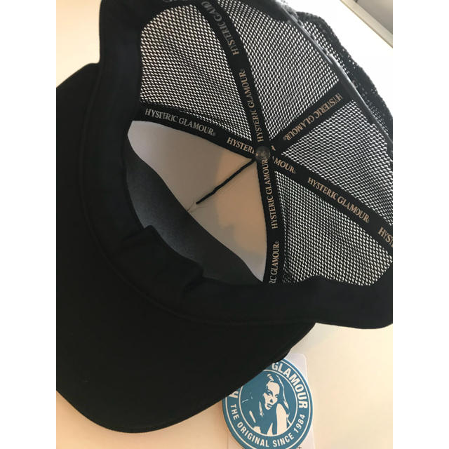 HYSTERIC GLAMOUR(ヒステリックグラマー)のヒステリックグラマー キャップ ブラック メンズの帽子(キャップ)の商品写真