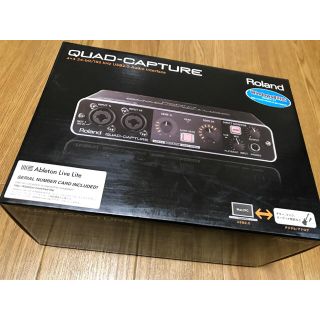 ローランド(Roland)のRoland QUAD-CAPTURE UA-55とRODE NT1-A(オーディオインターフェイス)