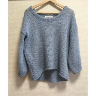 アダムエロぺ(Adam et Rope')の☆エリカ様専用☆【アダムエロペ】ラメ入りスカイブルーセーター(ニット/セーター)