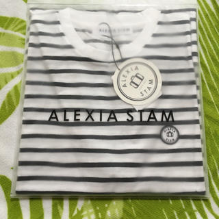 アリシアスタン(ALEXIA STAM)の新品 ALEXIASTAM ボーダーTOPS(Tシャツ(半袖/袖なし))