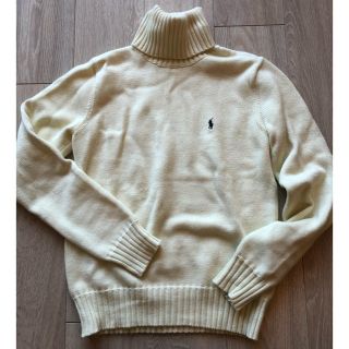 ポロラルフローレン(POLO RALPH LAUREN)のPOLO オフホワイト タートルネック(ニット/セーター)