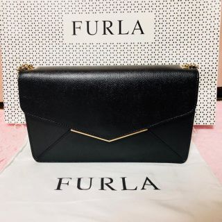 フルラ(Furla)の新品未使用♡FURLA CHERIE♡3way♡ブラック♡ショルダー♡クラッチ(ショルダーバッグ)