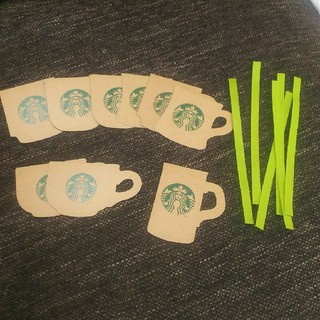 スターバックスコーヒー(Starbucks Coffee)の宛名カード ♡   ポイント消化に♡(宛名シール)