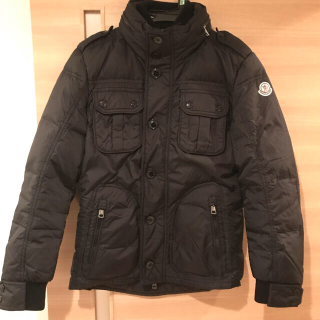 MONCLER(モンクレール)のMONCLER  モンクレールTOURS ダウンジャケット size０　ブラック メンズのジャケット/アウター(ダウンジャケット)の商品写真