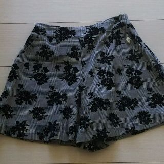 フェルゥ(Feroux)のグレンチェック花柄キュロット(キュロット)