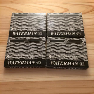 ウォーターマン(Waterman)のWATERMAN 万年筆用カートリッジインク 4箱(ペン/マーカー)