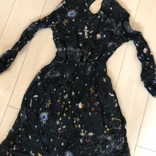 Zara Zara宇宙柄ワンピースの通販 By Nagisaya ザラならラクマ