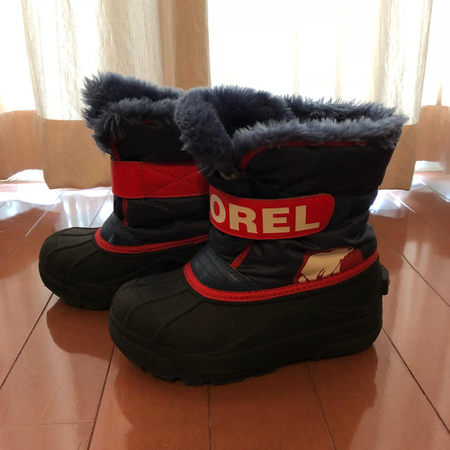 SOREL(ソレル)のSORELソレル スノーブーツ キッズ18㎝ キッズ/ベビー/マタニティのキッズ靴/シューズ(15cm~)(ブーツ)の商品写真