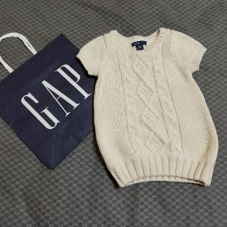 ベビーギャップ(babyGAP)の70 ケーブルニット　ワンピース(ワンピース)