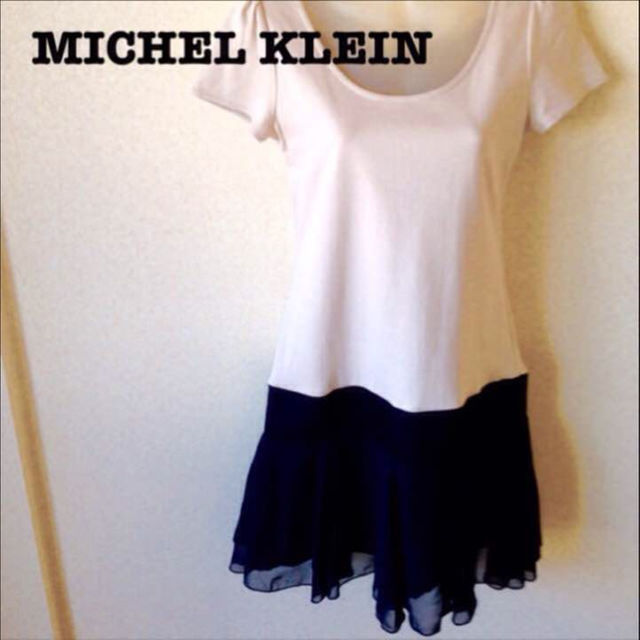 MK MICHEL KLEIN(エムケーミッシェルクラン)のミッシェル クラン ワンピース レディースのワンピース(ミニワンピース)の商品写真