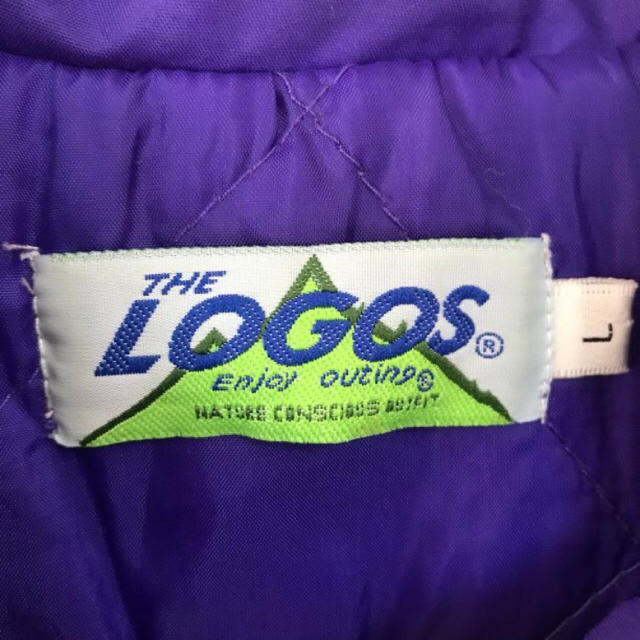 LOGOS(ロゴス)の古着 LOGOS コーチジャケット ロゴ柄 デカロゴ 1206 メンズのジャケット/アウター(ナイロンジャケット)の商品写真