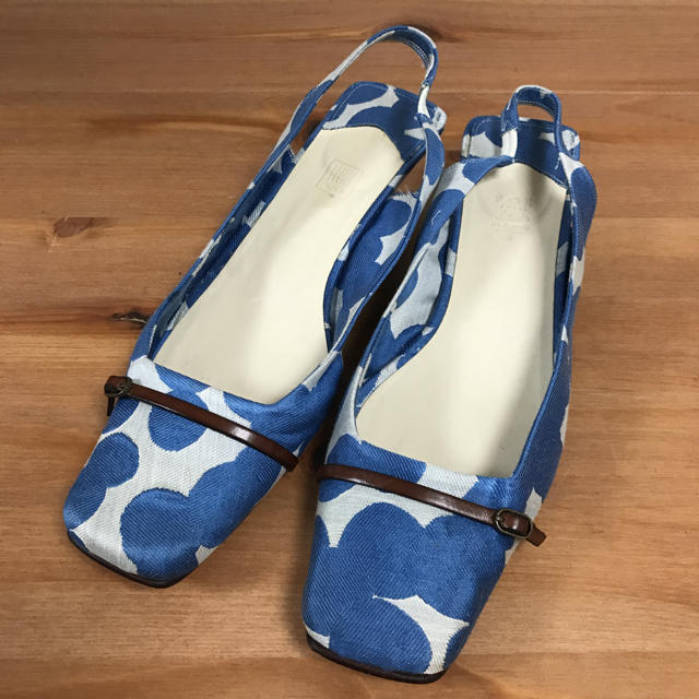 mina perhonen(ミナペルホネン)のレア♬mina.POE コラボサンダル レディースの靴/シューズ(サンダル)の商品写真