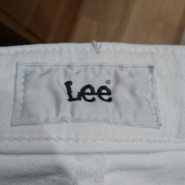 Lee(リー)のLee デニム スカート 白 レディースのパンツ(デニム/ジーンズ)の商品写真
