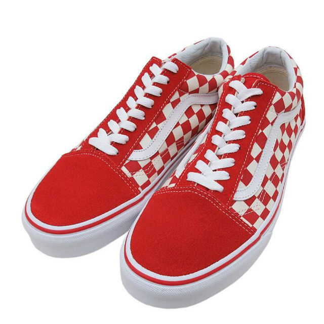 バンズ VANS OLD SKOOL PRO 28,0cm 赤白