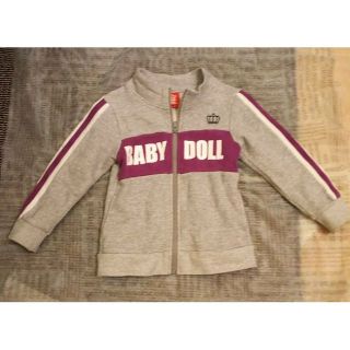 ベビードール(BABYDOLL)のなみもも様専用☆USED★BABYDOLL長袖ジップジャケット100(Tシャツ/カットソー)