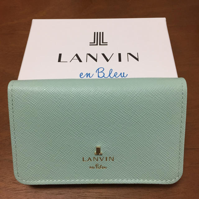 LANVIN en Bleu(ランバンオンブルー)の新品LANVIN＊名刺入れ レディースのファッション小物(名刺入れ/定期入れ)の商品写真