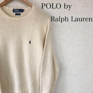 ポロラルフローレン(POLO RALPH LAUREN)の古着 POLO by RalphLauren ロゴ柄 ニット セーター 1221(ニット/セーター)