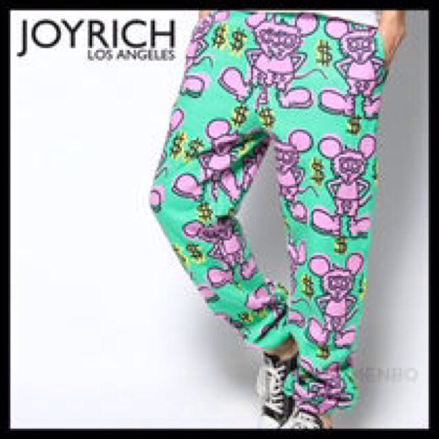 JOYRICH(ジョイリッチ)のJOYRICHキースへリングパンツ レディースのパンツ(カジュアルパンツ)の商品写真