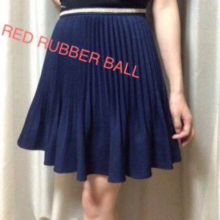 RED RUBBER BALL♡スカート(ひざ丈スカート)