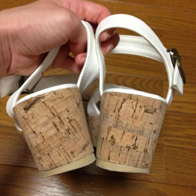 ViS(ヴィス)のvis 厚底サンダル♡ホワイト レディースの靴/シューズ(サンダル)の商品写真
