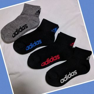 アディダス(adidas)のあみちょ様4足組　アディダス　靴下　19-21(レッグウォーマー)