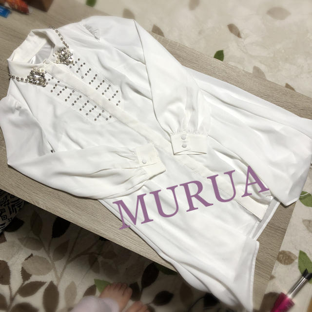 MURUA(ムルーア)のMURUAのシャツ ワンピ レディースのトップス(シャツ/ブラウス(長袖/七分))の商品写真