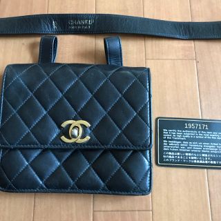 シャネル(CHANEL)のシャネル ウエストポーチ ヴィンテージ(ボディバッグ/ウエストポーチ)