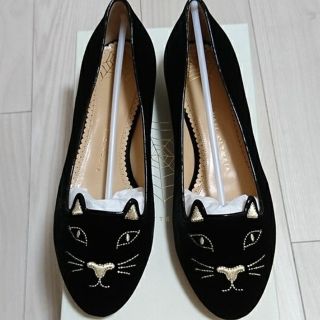 シャルロットオリンピア(Charlotte Olympia)の新品 シャーロットオリンピア KITTY フラット シューズ バレエ(バレエシューズ)