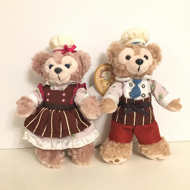 ダッフィー シェリーメイ バレンタイン ぬいぐるみバッジの通販 by