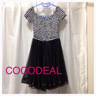 ココディール(COCO DEAL)のCOCODEAL♡完売ギンガムチュール(ミニワンピース)