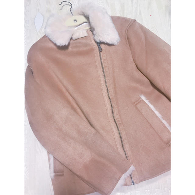 UNIQLO(ユニクロ)のris様専用 ユニクロ ムートンタッチジャケット レディースのジャケット/アウター(ムートンコート)の商品写真