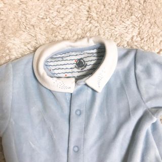 プチバトー(PETIT BATEAU)の【新品】Petit Bateau ロンパース【未使用】(ロンパース)