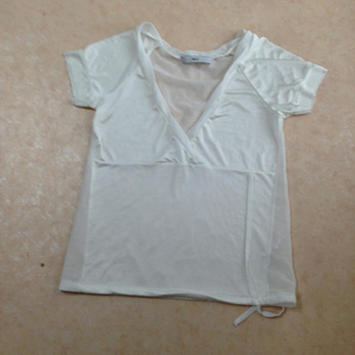 ナノユニバース(nano・universe)の透け感のあるTシャツ(Tシャツ(半袖/袖なし))