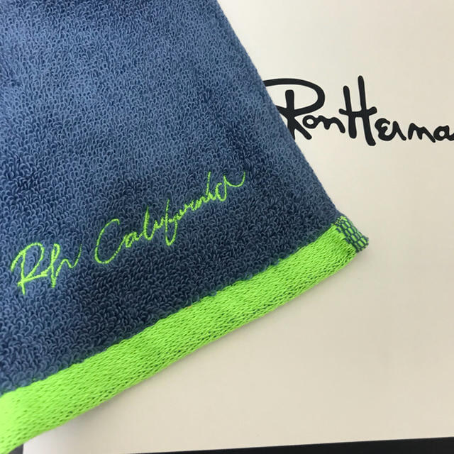 Ron Herman(ロンハーマン)のRh California ロンハーマン ハンドタオル 【新品未使用】 レディースのファッション小物(ハンカチ)の商品写真