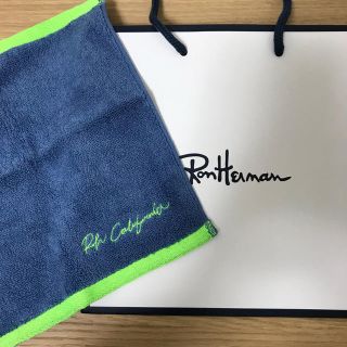 ロンハーマン(Ron Herman)のRh California ロンハーマン ハンドタオル 【新品未使用】(ハンカチ)