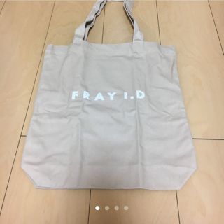 フレイアイディー(FRAY I.D)の【新品・未使用】FRAY I.D ピンクベージュトート(トートバッグ)