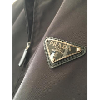 プラダ(PRADA)の美品 プラダ MA1 黒 ブラック ナイロン ジャケット ブルゾン(ナイロンジャケット)