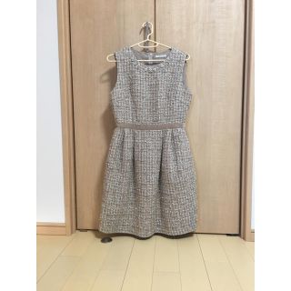 アベニールエトワール(Aveniretoile)の最終お値下げ！美品♡アベニールエトワール♡ツイードワンピース(ひざ丈ワンピース)