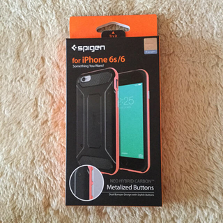 シュピゲン(Spigen)のiPhone 6/6s case GLASS SCREEN PROTECTOR(iPhoneケース)