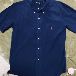 ポロラルフローレン(POLO RALPH LAUREN)のラルフローレン シャツ 半袖 ネイビー 青(シャツ/ブラウス(半袖/袖なし))