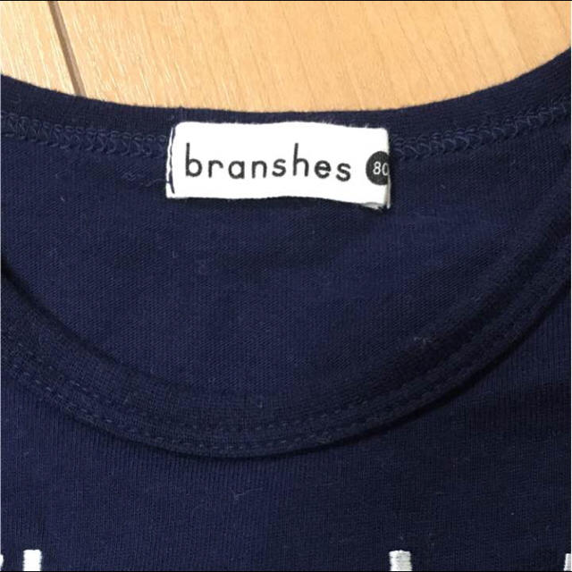 Branshes(ブランシェス)の☆美品☆ ブランシェス 長袖 トップス 80 キッズ/ベビー/マタニティのベビー服(~85cm)(Ｔシャツ)の商品写真