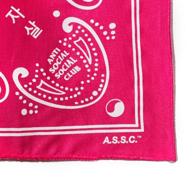 anti social social CLUB 新品 バンダナ assc メンズのファッション小物(バンダナ/スカーフ)の商品写真