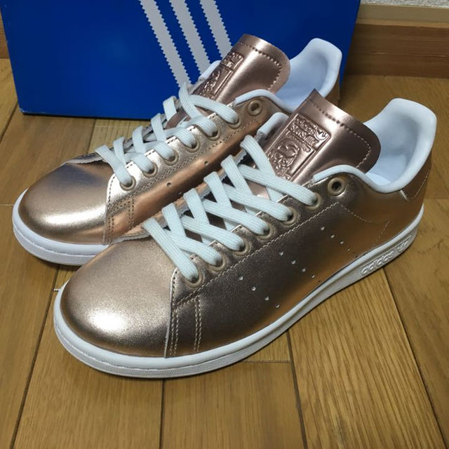 SALE】 adidas 23.5 アディダスオリジナルス スタンスミス ピンクゴールドの通販 by K's shop｜アディダスならラクマ 