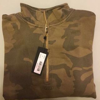 KITH CLASSIC HALF-ZIP PULLOVER size L